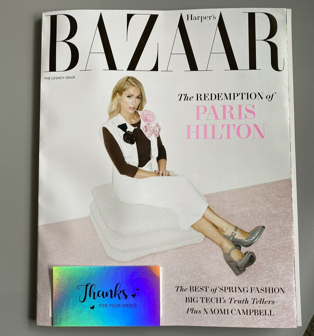 HARPER’S BAZAAR MAGAZINE USA March 2023 -Paris Hilton Legacy Issue New