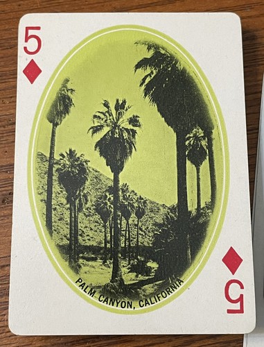 Vintage Southern Pacific Lines Souvenir Playing Cards 1943 Golden State Shasta - Picture 11 of 12