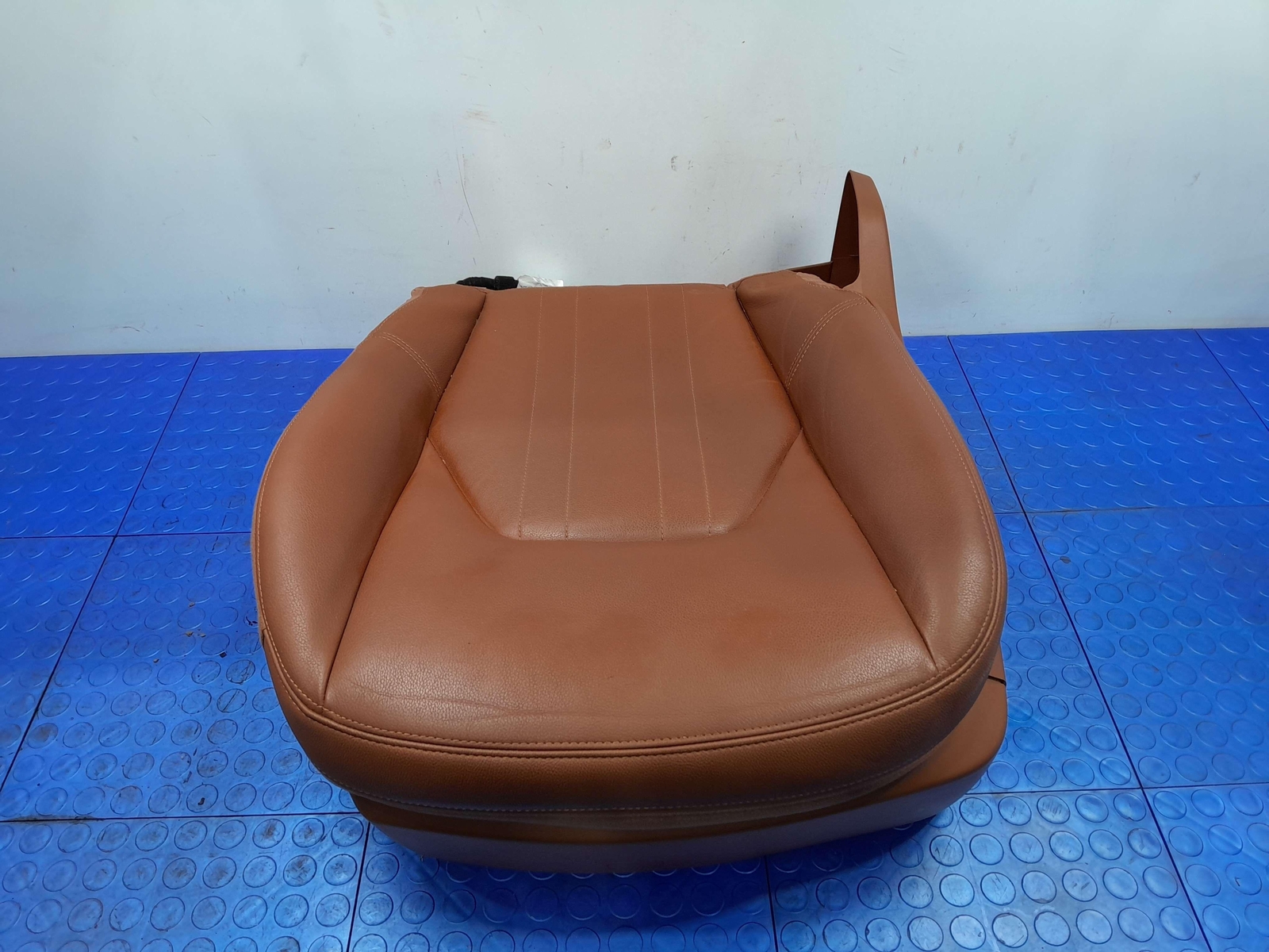 17-24 Maserati Ghibli Front Seat Bottom Driver Side Brown Leather 10 Way Memory