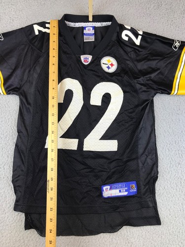 Pittsburgh Steelers Staley #22 Jersey Youth Medium 10-12 Black NFL Reebok - Picture 3 of 21