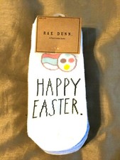 RAE DUNN EASTER 6CT ANKLE SOCKS SIZE 5 AND UP TO SIZE 10