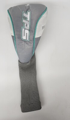 TPS Power Bilt Blackout1 Driver Head Cover Teal Gray White Womens