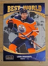 Leon Draisaitl 2019-20 O-Pee-Chee OPC Platinum Best in the World Card #BW-9