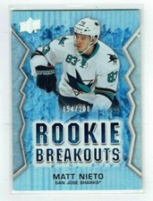 13-14 UD Upper Deck Series Two Rookie Breakouts  Matt Nieto  /100  Rookie
