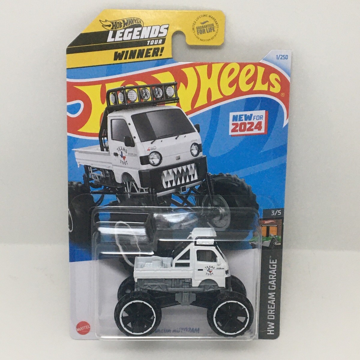 2024 Hot Wheels Legends Tour Winner! Mazda Autozam Texas Toot 4x4