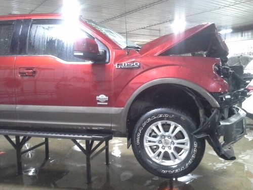 Used Right Sun Visor fits: 2017 Ford Ford f150 pickup Crew Cab w/sunroof w/o gar - Picture 3 of 24
