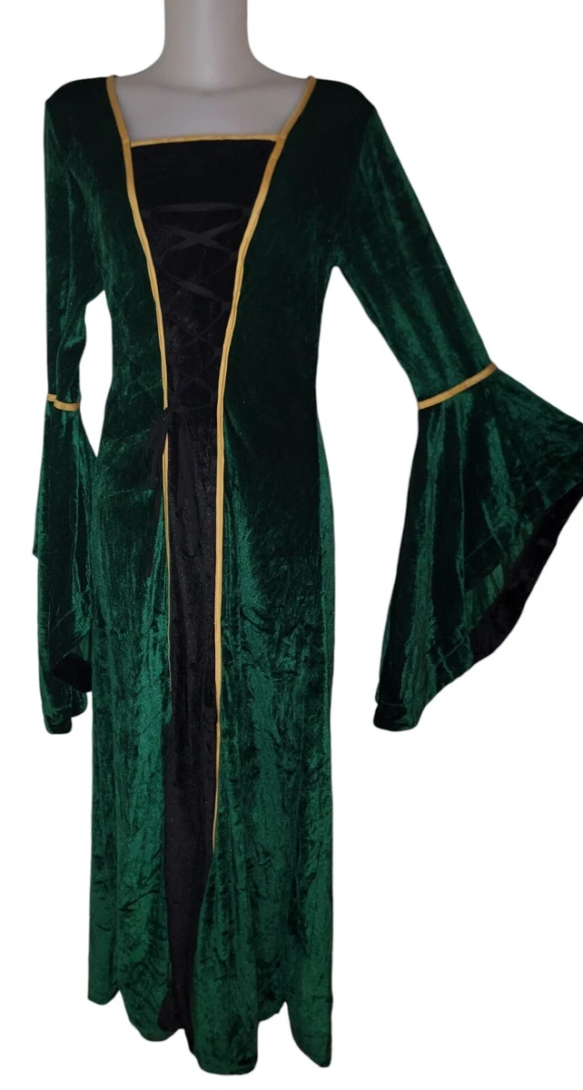 Green Velvet Dress Costumes for Women for sale | eBay