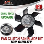 Cooling Fan Blade Viscous Hub Assembly Upgrade Kit for Nissan Patrol GQ GU TD42