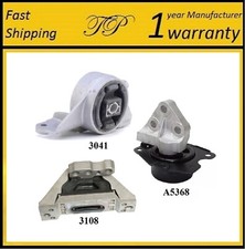 3pcs Motor Trans Mount For 2003-2004 Saturn Ion 2.2l Sedan - Auto Trans