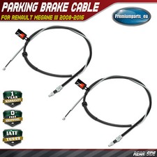 2x Hand Brake Cable Rear Side for Renault Megane 2008-2016 364000001R K13616 New
