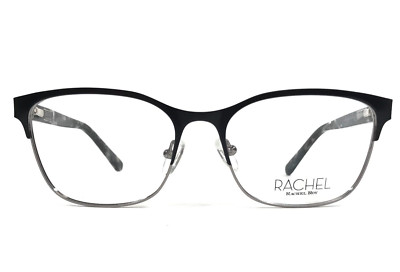Rachel Roy Eyeglasses Frames DREAM BLACK/GUN Gunmetal Cat Eye Full Rim 53-16-135