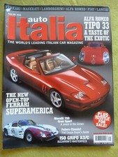 AUTO ITALIA  / AUG 2005 / ALFA ROMEO TIPO33 A TASTE OF THE EXOTIC