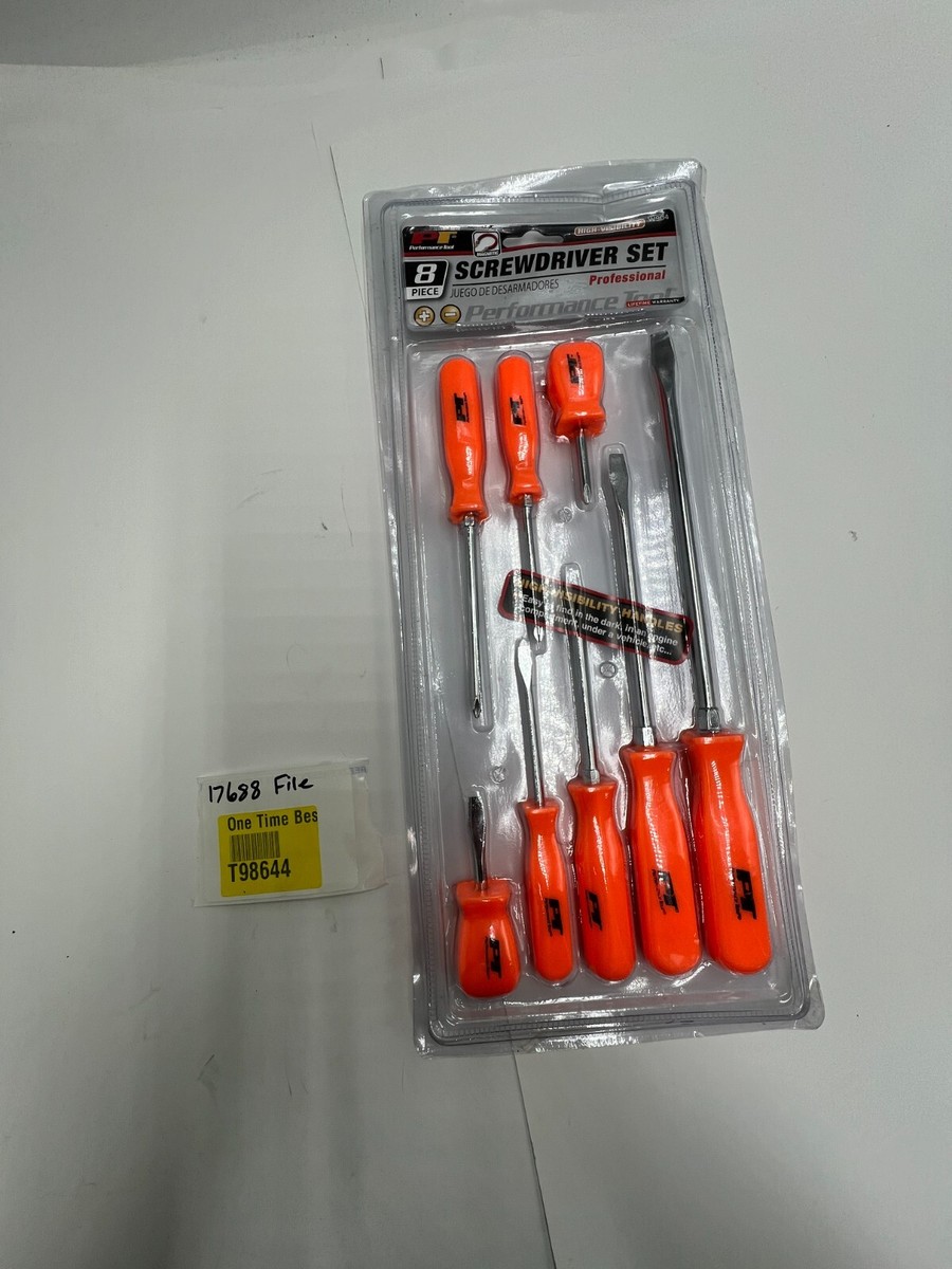 A-3895 ＋A-3896＋A-3897 6両セット＋４両セット＋5両セット Performance Tool 8-Piece Screwdriver W904 Chrome-Vanadium Shafts