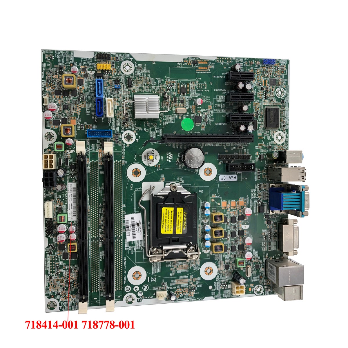 FOR HP ProDesk 400 G1 SFF Motherboard 718414-001 718778-001 H81
