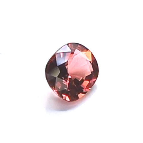 AIG CERTIFIED 3.12CTS Orange Pink natural spinel cushion cut loose gemstones - Video 1 of 1