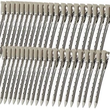 40 PCS 3.5 Inch Duck Billed Clips,Metal Alligator Curl Hair Clips with Holes 