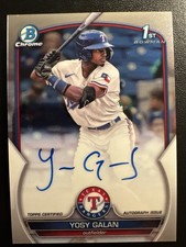 2023 Bowman Chrome - Prospect Autographs Yosy Galan #CPA-YGA (AU, RC)