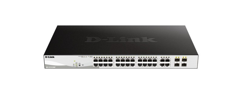 D-Link DGS-1210-28MP 28-Port Gigabit Smart Managed Rackmount PoE Switch