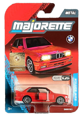 Majorette BMW M3 E30 Coupe Edition 1:64 Modellauto Kinder Spielzeug M Paket OVP
