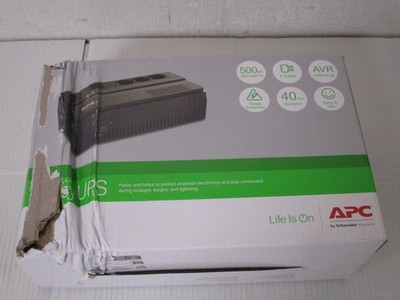 APC Easy UPS BV BV500I-GR USV 500 VA 300 W Schwarz 4 Schuko Ausgänge-
