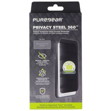PureGear Steel 360 Glass Screen Protector for Apple iPhone 17 Pro Max - Privacy