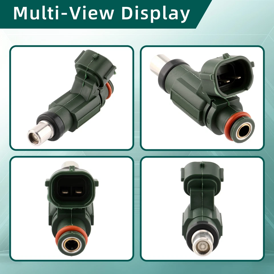 2 Fuel Injector For Kawasaki Vulcan 900 S VN900 EN650 Teryx Teryx4 KRF800 KRT750 - Image 4 of 4