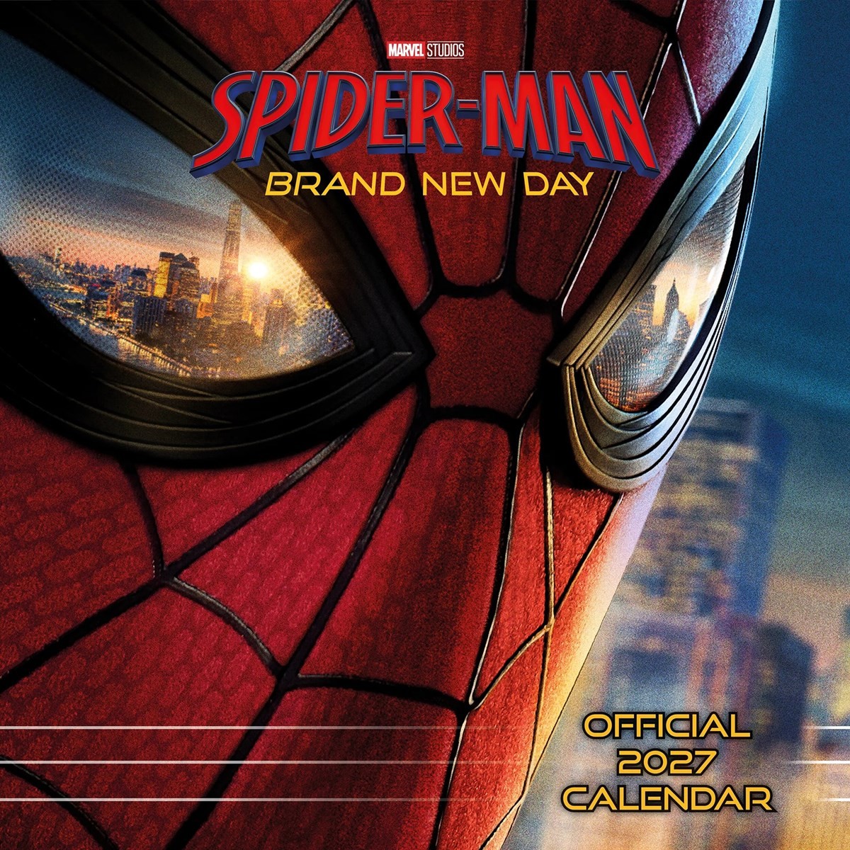 Spider-Man Movie 2027 Square Wall Calendar Official Licensed Marvel Calendar, Monthly Grid Layout, Iconic Movie Artwork Featuring Spider-Man, Large Square Format, Gift for Marvel & Spider-Man Fans - Image 2