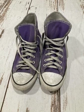 CONVERSE PURPLE HIGH TOPS