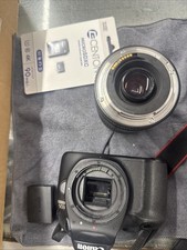 Canon EOS 4000D Digital SLR Camera W/ 75-300mm Lens Battery