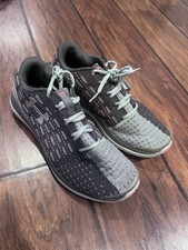Under Armour girls Running Shoes Sneakers Size 6.5 Youth Gray And Pink