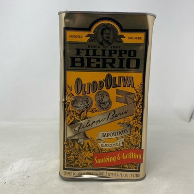 Filippo Berio Olive Oil, Golden, 101.4 fl oz (3L) Tin