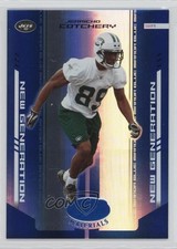 2004 Leaf Certified Materials Mirror Blue 5/50 Jerricho Cotchery #177 1b9b