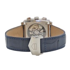TAG Heuer Monaco CBL2111 39mm SS Blue Dial Automatic Chronograph Box #KN315 6
