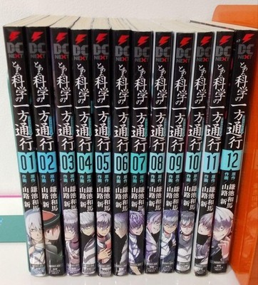 GEBRAUCHT A Certain Scientific Accelerator Vol.1-12 komplettes Manga Set Japa...