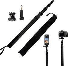 16Ft/5M Carbon Fiber Invisible Selfie Stick,16Ft Extended Super Long Pole for In