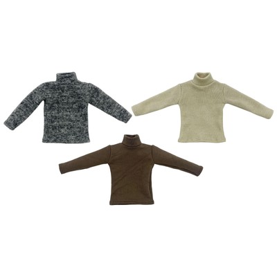 1/6 Scale Figur Pullover Basic Top Mode Cosplay realistisch lässig lässig