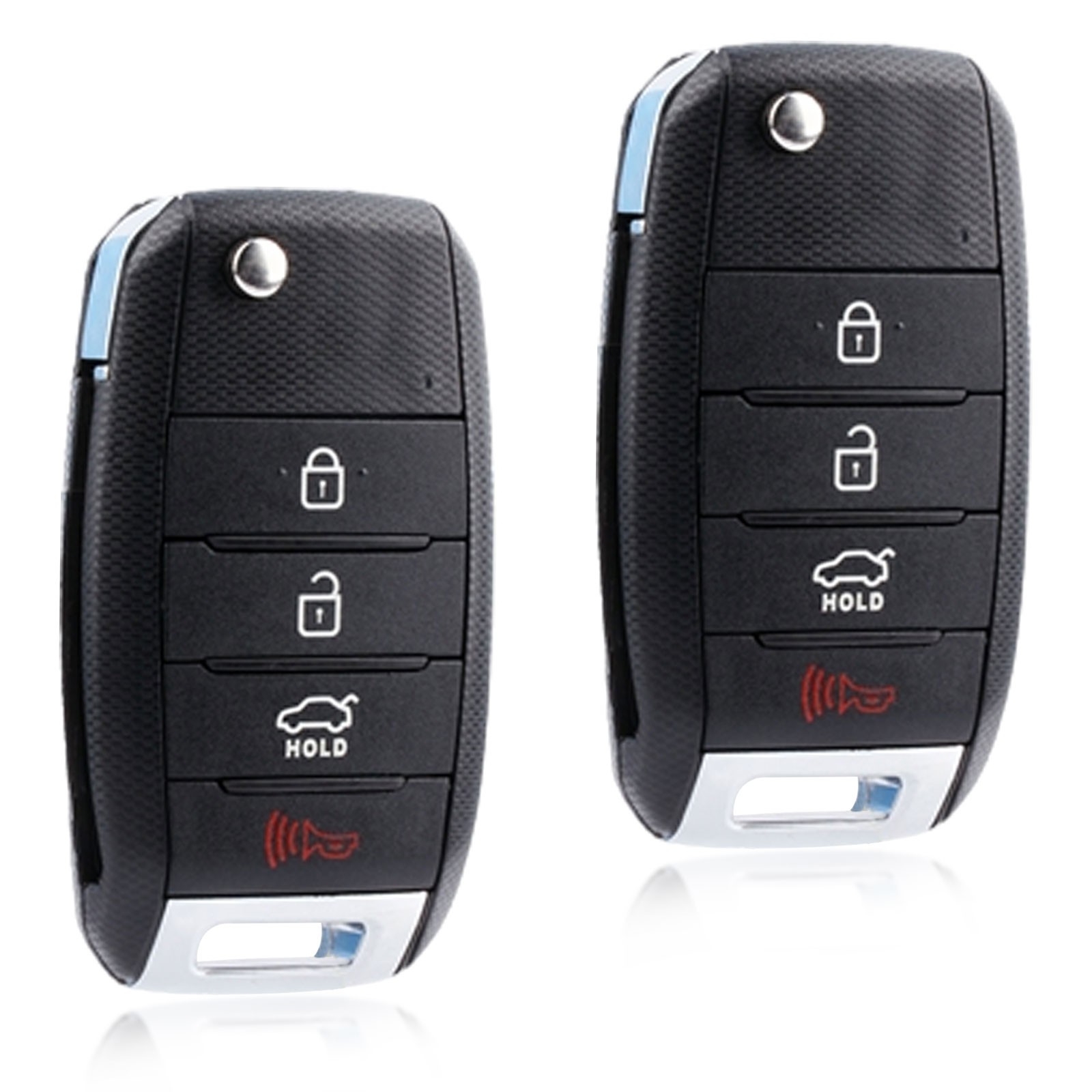 2 For 2014 2015 Kia Sorento Keyless Entry Flip Remote Car Key Fob Transmitter