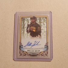 2024 Bowman Sterling Dillon Head Prospect Auto #PA-DH Miami Marlins