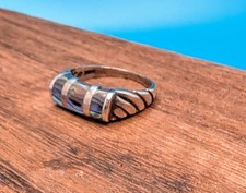 Sterling Silver Twisted Rope Band Ring Sz 7.25 3.44g 925 Classic