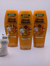 3 x GARNIER Ultimate Blends Marvellous Oils Argan & Camellia Conditioner 360 ml 12.03 per litre