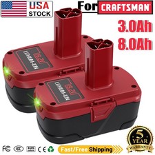 Pack For Craftsman 19.2 Volt 11375 Battery C3 DieHard 130279005 11376 130279003.