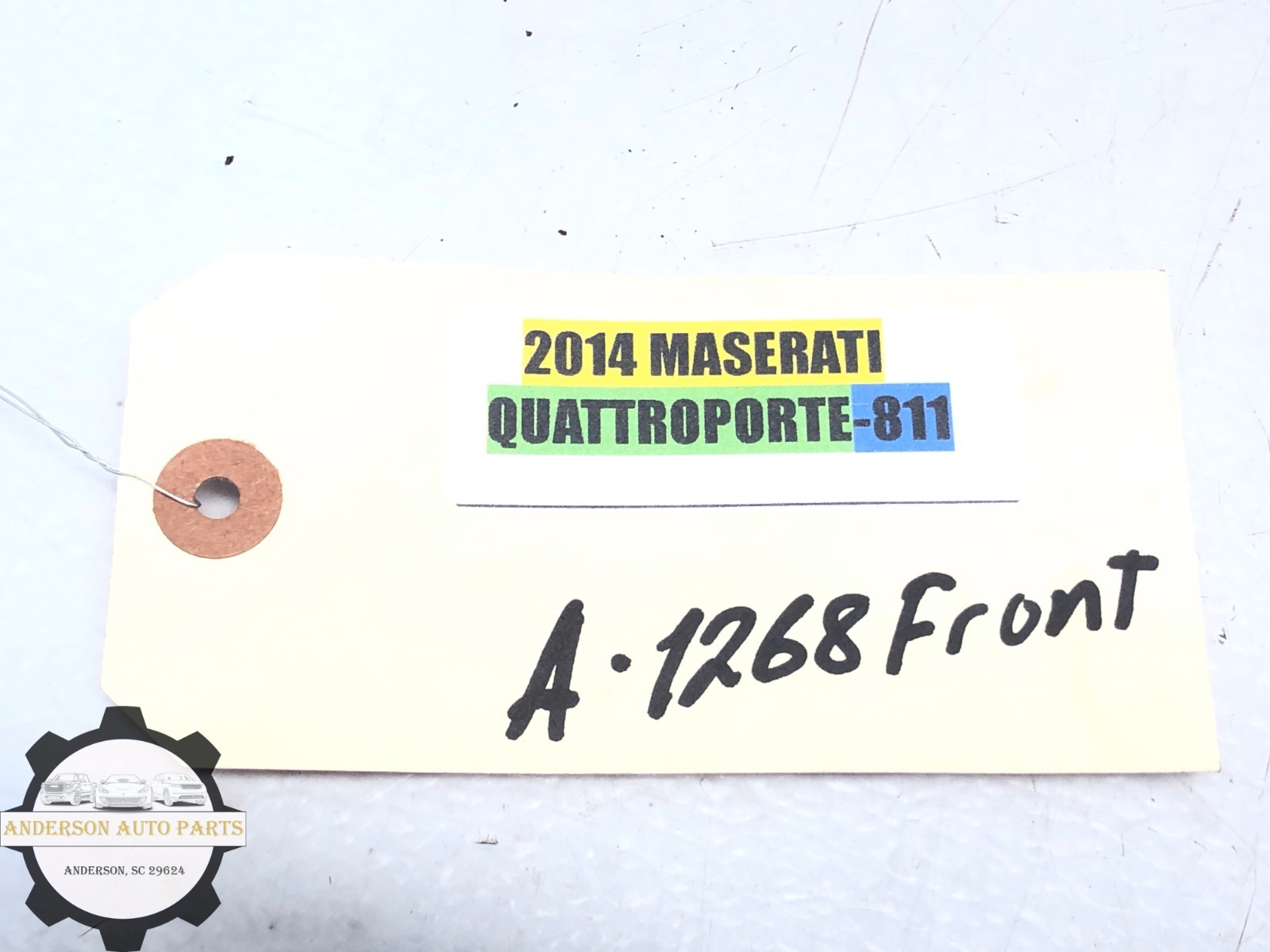 2014-2020 MASERATI QUATTROPORTE FRONT FENDER MOUNT BRACKET SET X2 OEM