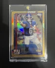 2025 Topps Chrome Football - Jaxson Dart Football Leather Gold Refractor /50