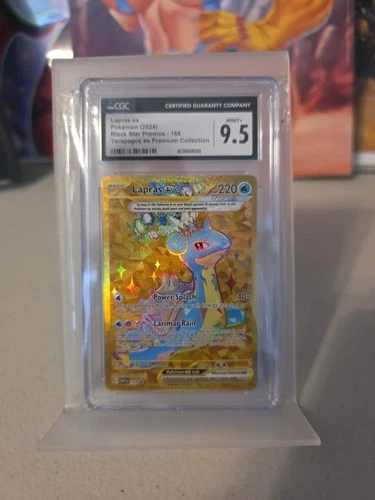 CGC 9.5 Lapras ex 164 Sv: Scarlet & Violet Promo Cards Holo