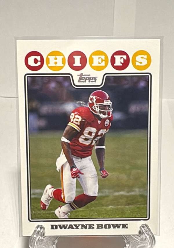 2008 Topps #122 Dwayne Bowe Excellent