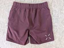 NWOT Ten Thousand Foundation Shorts Maroon Men's Medium 7" Lined Tag Removed