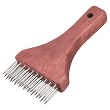 Stainless Steel Meat Tenderizer Meat Mallet Needle Nails Tools Red