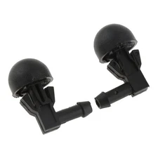2Pcs Front Windshield Wiper Washer Jet Nozzles Part 6438E6 Fit For PEUGEOT 206