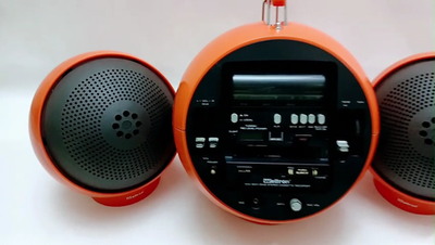 ウェルトロン 2004 Weltron 2004 Space Ball Retro Radio Stereo Cassette Recorder - For