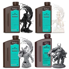 SUNLU 1KG Nylon Like 3D Printer Resin,Strong 3D Resin,For LCD DLP SLA 3D Printer
